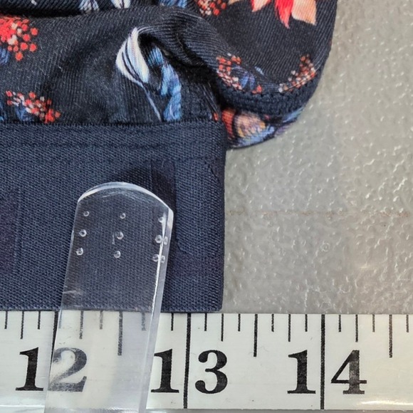 Kari Traa Womens M Fryd Navy Floral Base Layer Pants - Picture 6 of 12